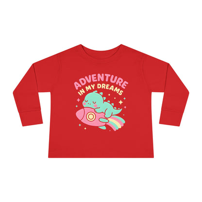 Adventure in My Dreams Toddler Long Sleeve Tee