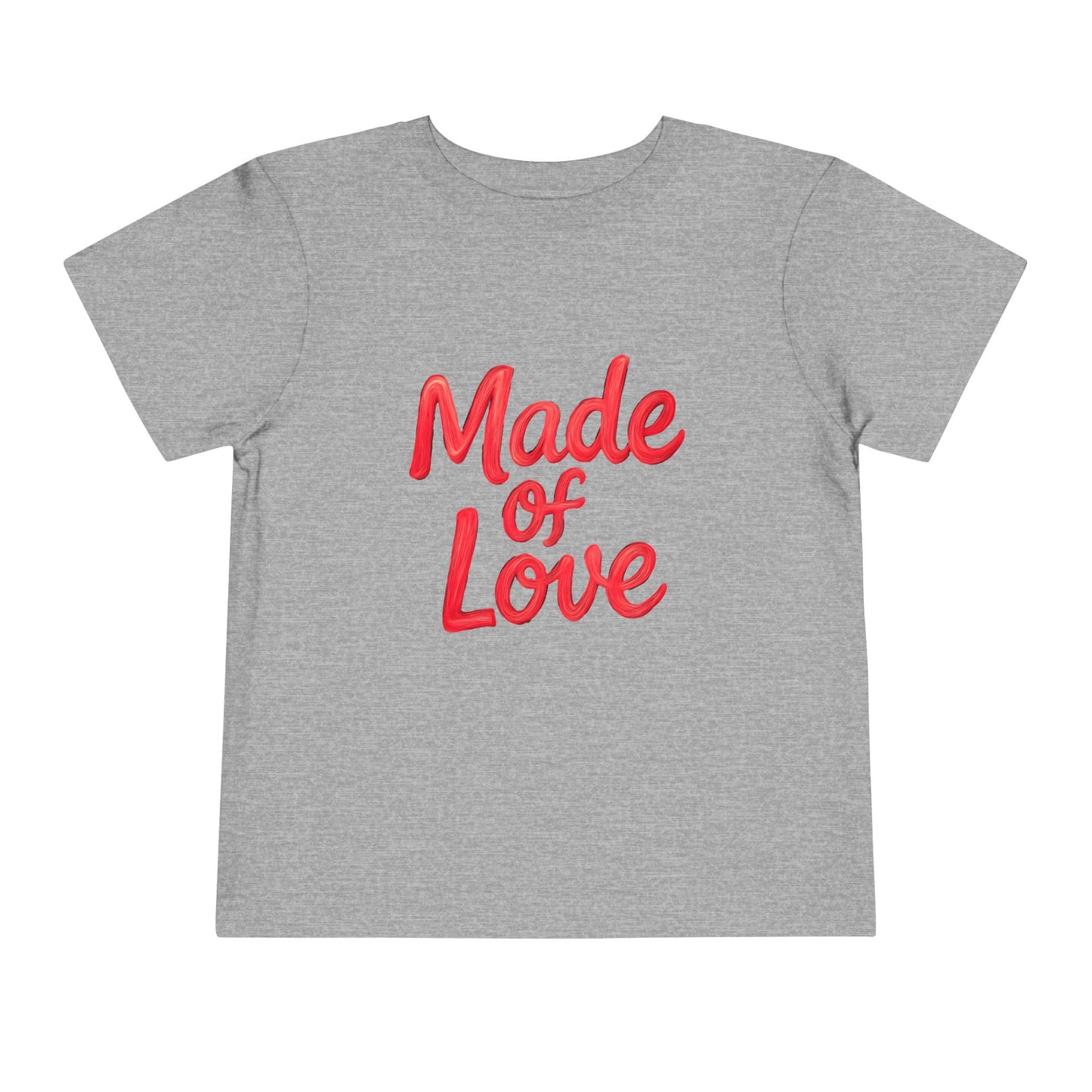 Made of Love – Toddler Soft Cotton T-Shirt