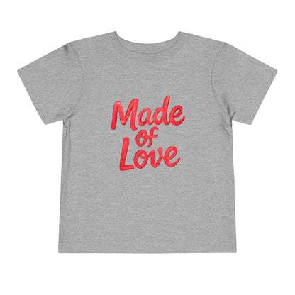 Made of Love – Toddler Soft Cotton T-Shirt