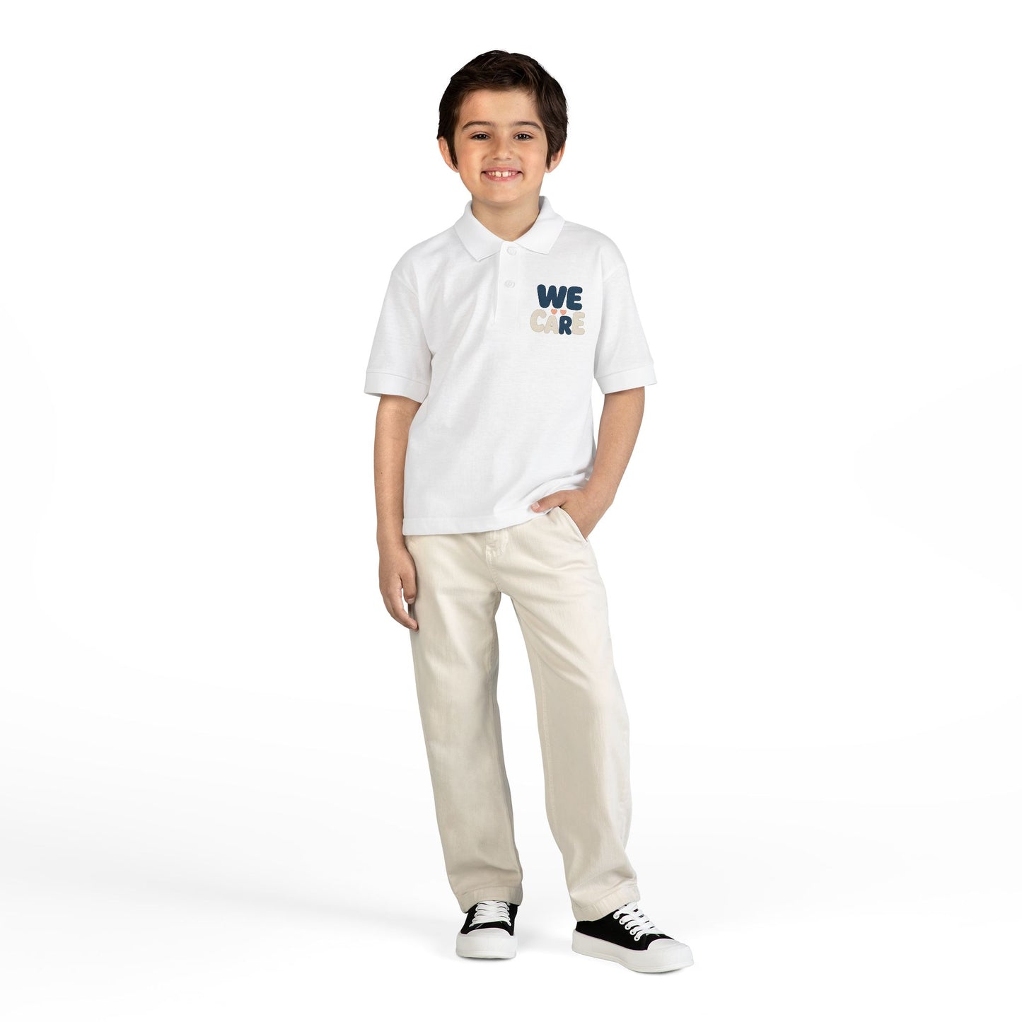 WE CARE – Kids Classic Polo Shirt