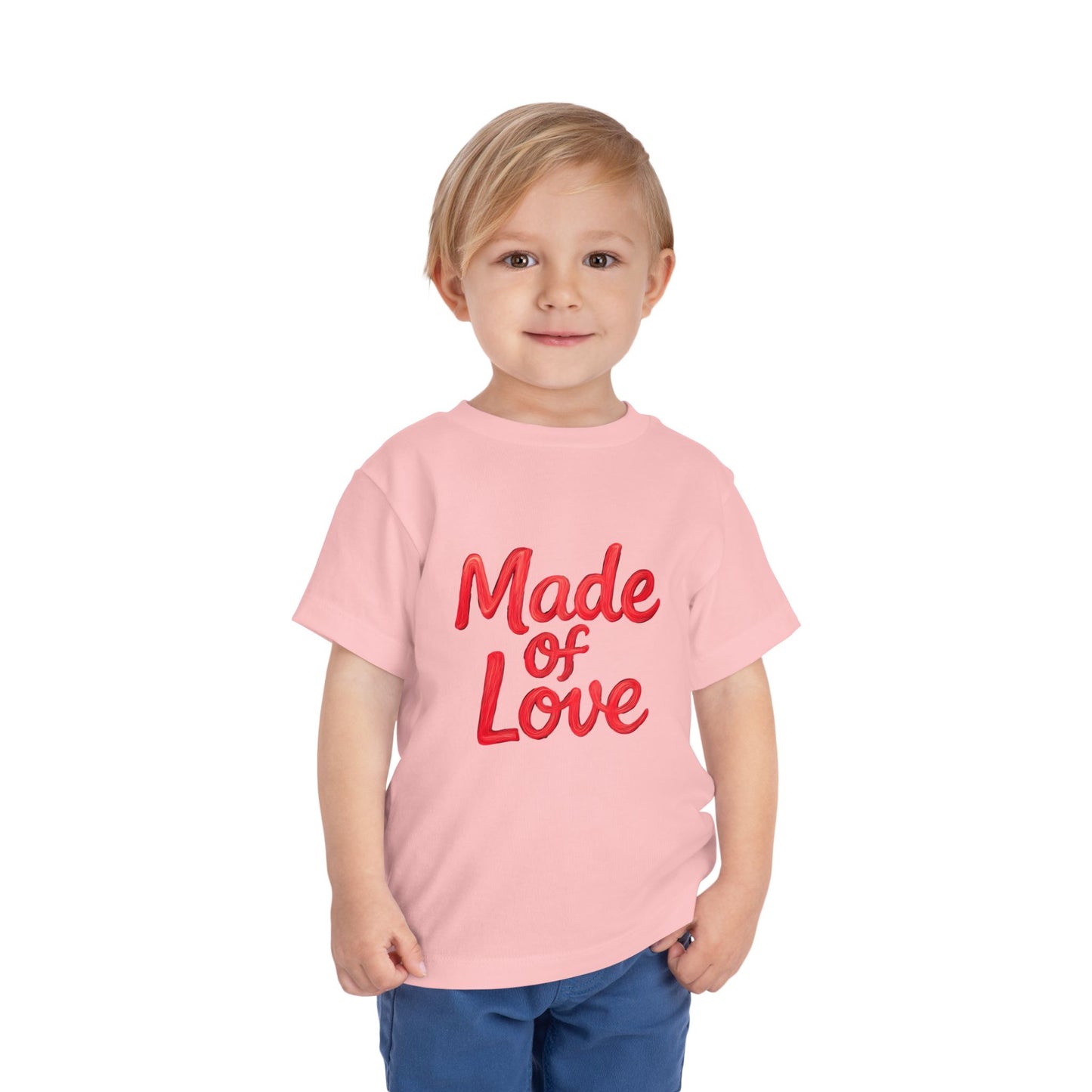 Made of Love – Toddler Soft Cotton T-Shirt