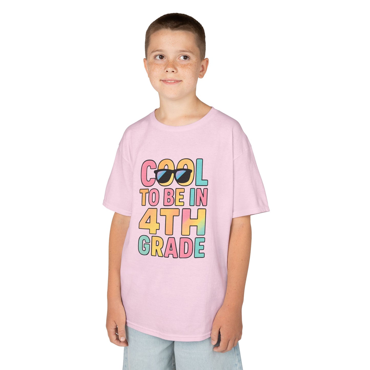 Cool 4th Grade Kids Tee