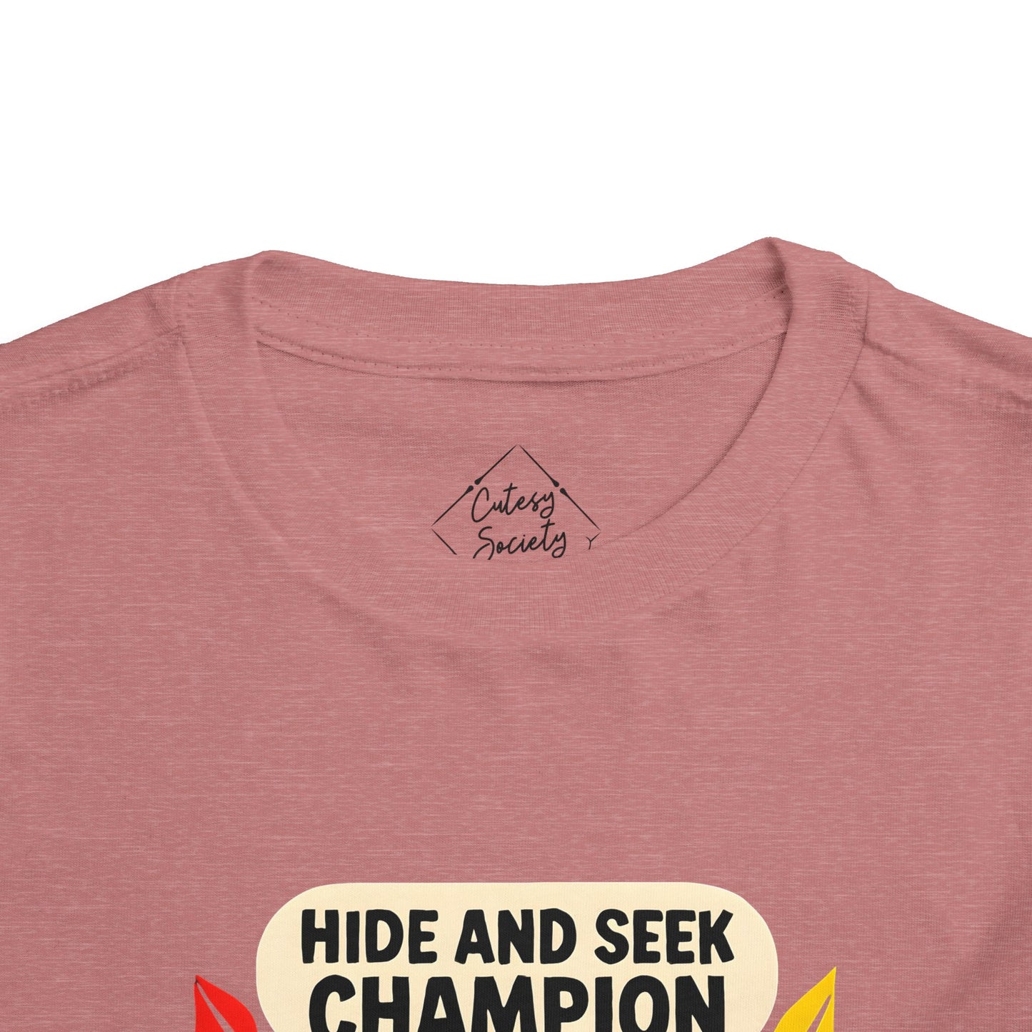 Toddler Hide and Seek Champion Tee