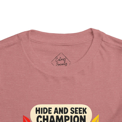 Toddler Hide and Seek Champion Tee
