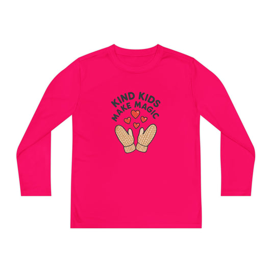 Kind Kids Make Magic Youth Long Sleeve Tee