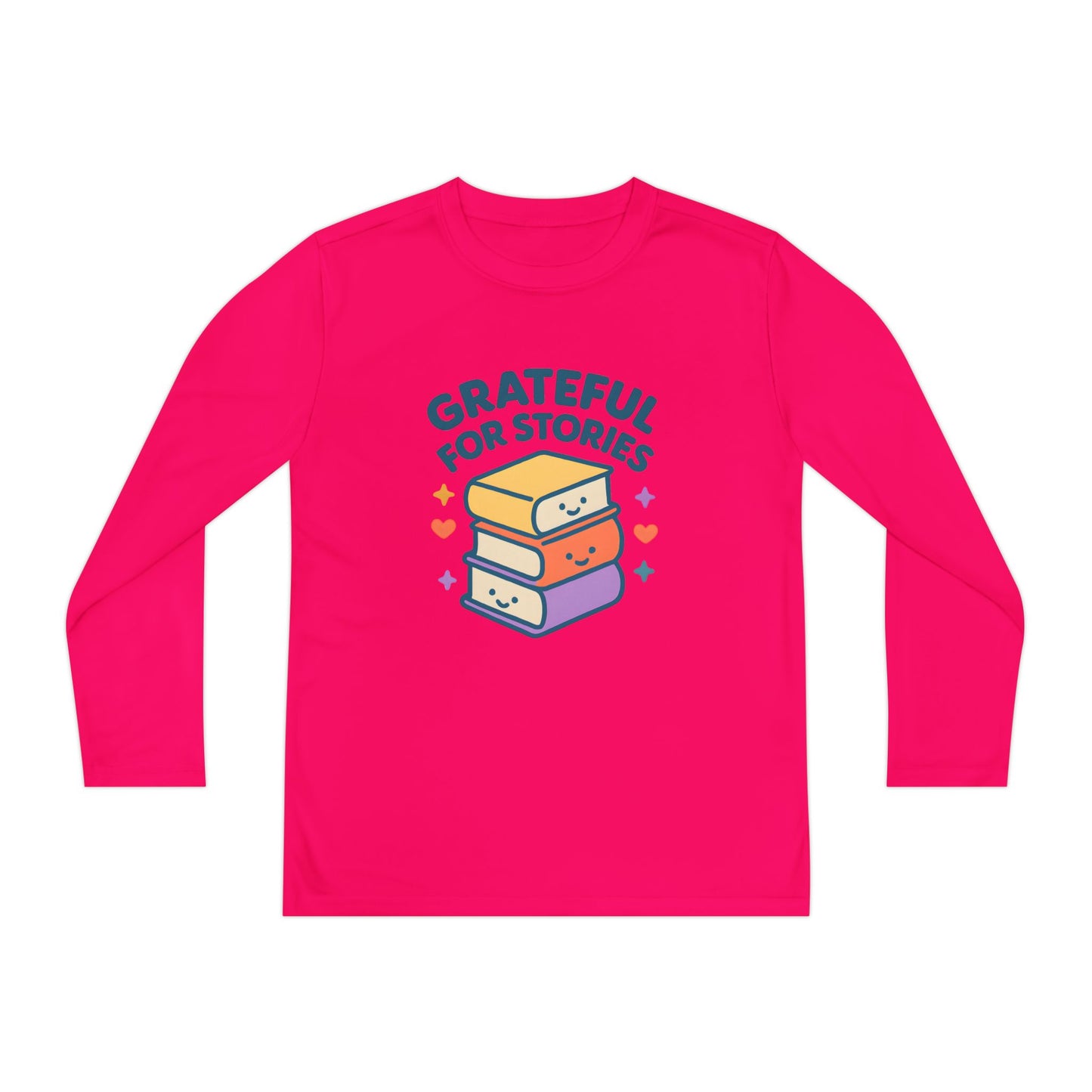 Grateful for Stories - Youth Long Sleeve Tee