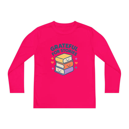 Grateful for Stories - Youth Long Sleeve Tee