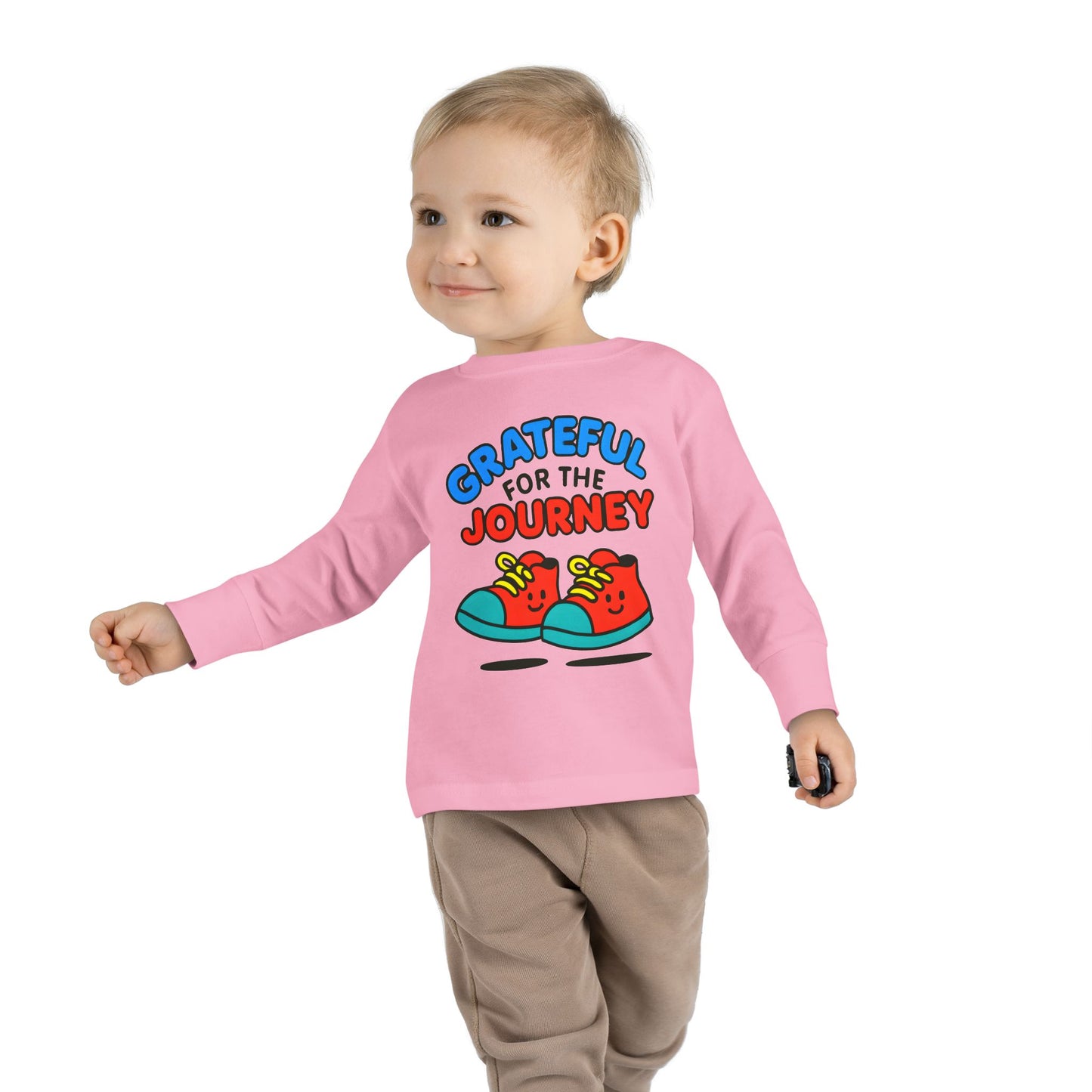 Grateful for the Journey Toddler Long Sleeve Tee
