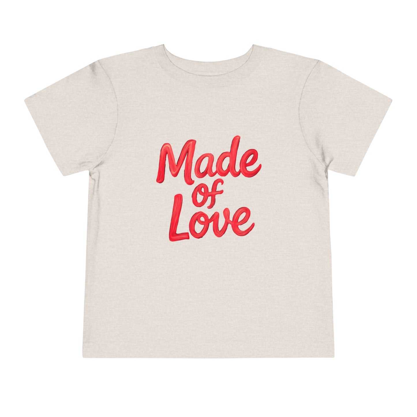 Made of Love – Toddler Soft Cotton T-Shirt