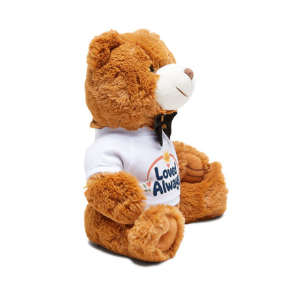 Loved Always – Teddy Bear with T-Shirt