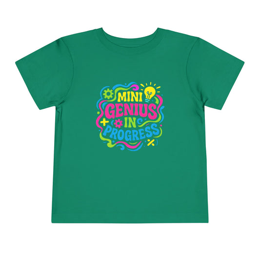 Mini Genius in Progress Toddler Tee