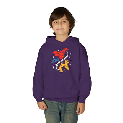 Youth Superhero Cape & Mask Banana Sweatshirt