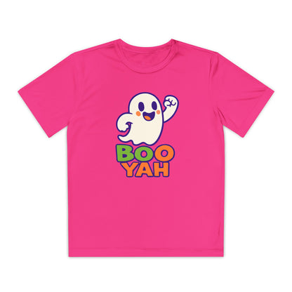 Youth Ghost Tee with Boo Yah Design