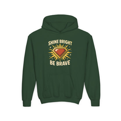 Youth Shine Bright Be Brave Hoodie