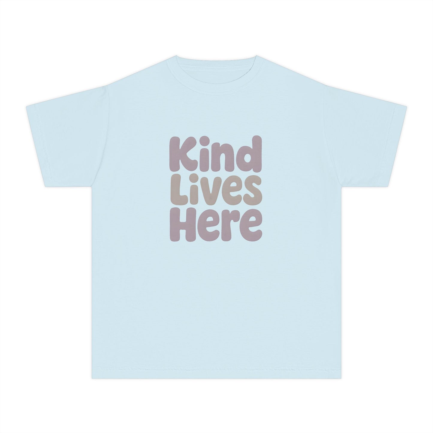 Kind Lives Here – Kids Relaxed Fit T-Shirt