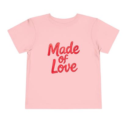 Made of Love – Toddler Soft Cotton T-Shirt