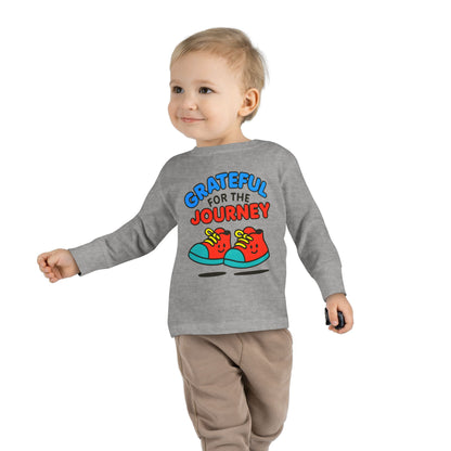 Grateful for the Journey Toddler Long Sleeve Tee