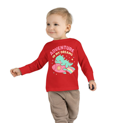 Adventure in My Dreams Toddler Long Sleeve Tee