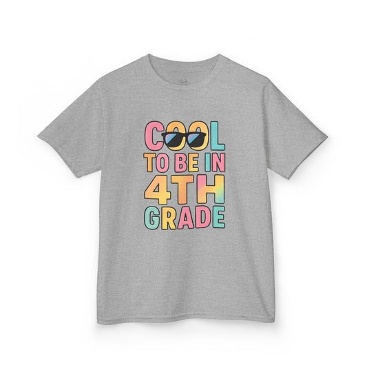 Cool 4th Grade - Kids Classic Cotton T-Shirt