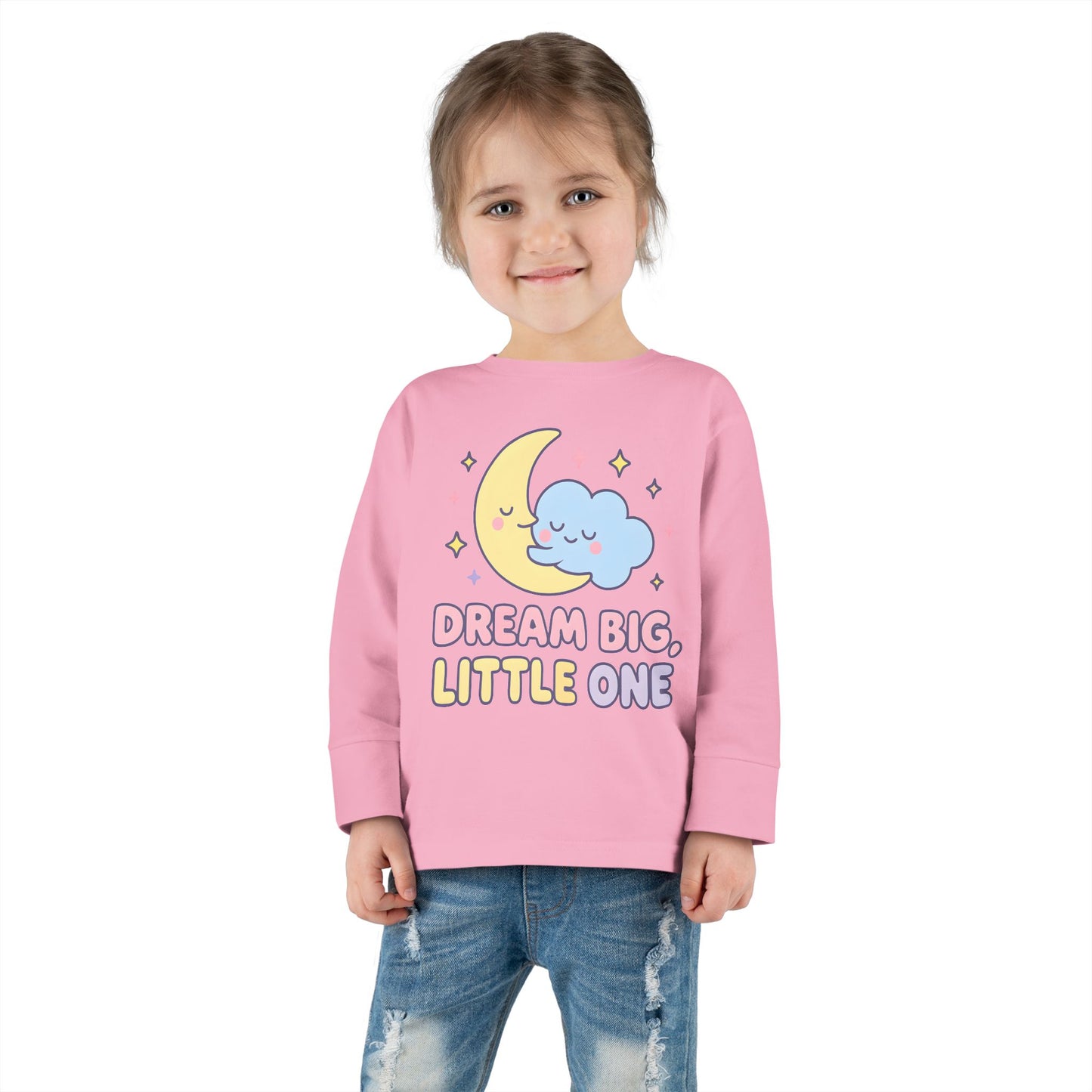 Dream Big Little One Toddler Long Sleeve Tee