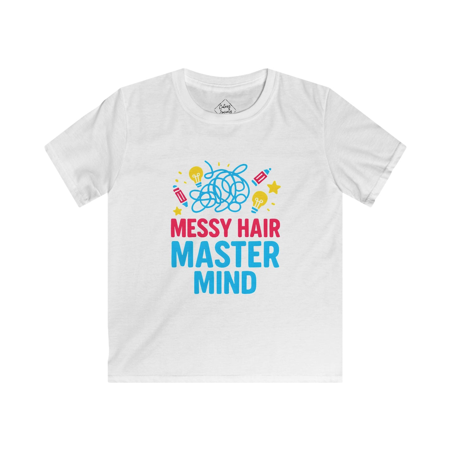 Kids Messy Hair Mastermind Tee