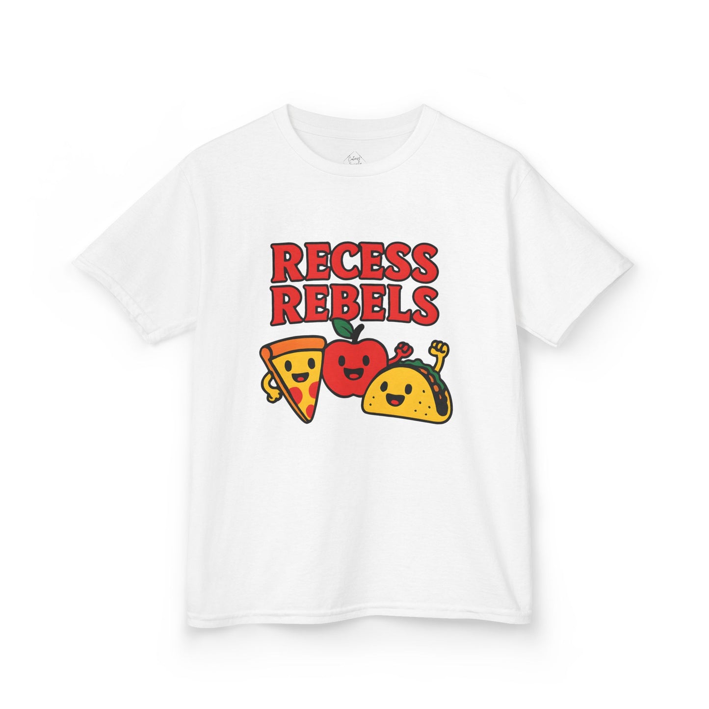 'Recess Rebels' Pizza & Taco Kids Tee