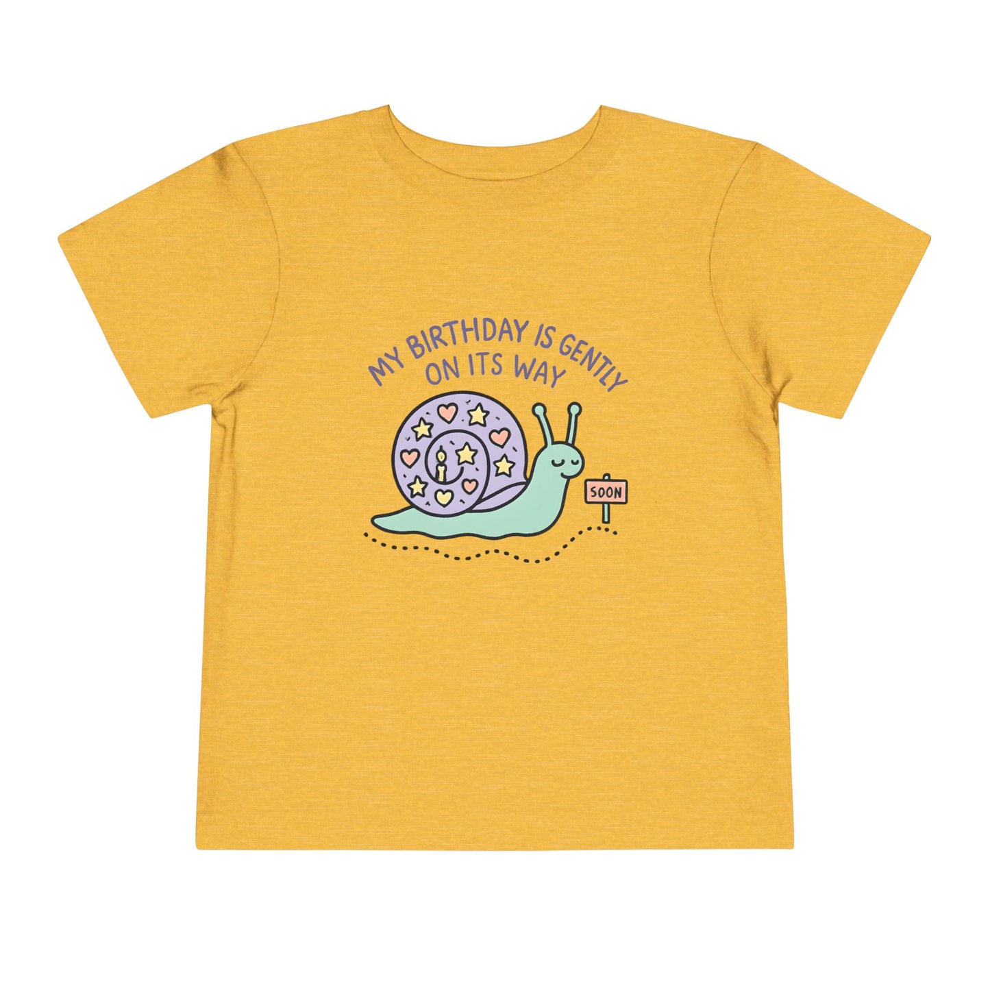 My Birthday is – Toddler Soft Cotton T-Shirt