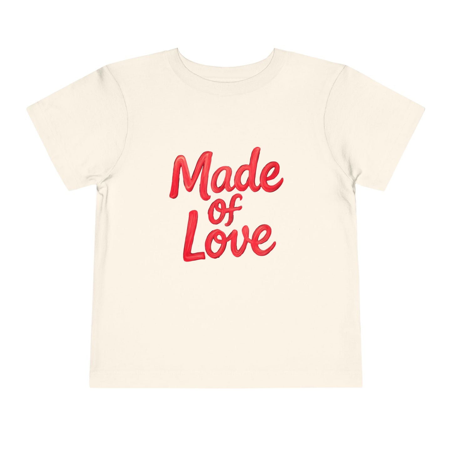 Made of Love – Toddler Soft Cotton T-Shirt