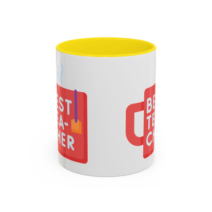 Best Teacher Accent Coffee Mug - 11oz & 15oz