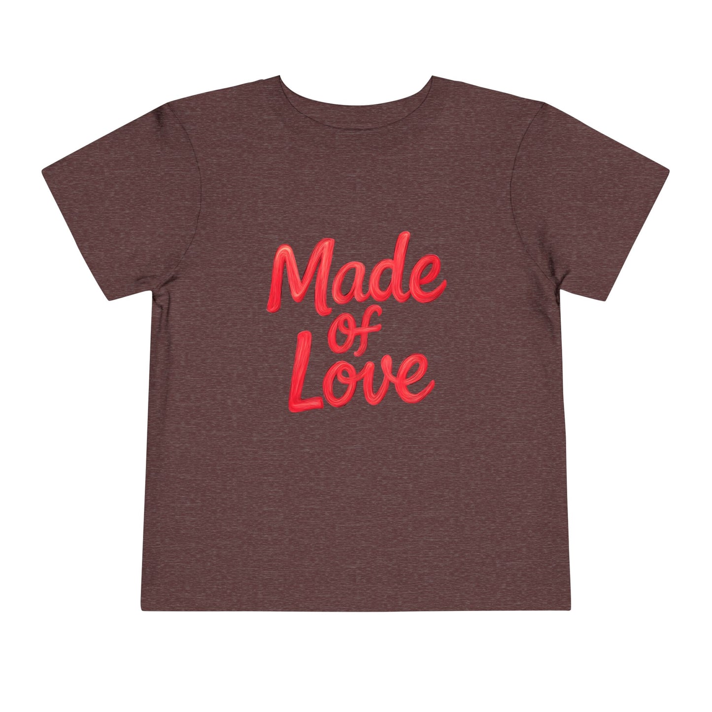 Made of Love – Toddler Soft Cotton T-Shirt