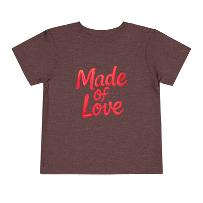 Made of Love – Toddler Soft Cotton T-Shirt