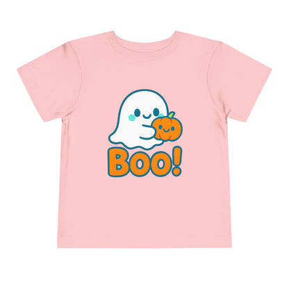 Ghost & Pumpkin Toddler Halloween Tee