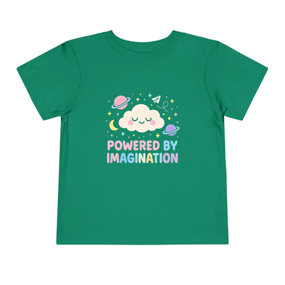 Powered by Imagination – Toddler Soft Cotton T-Shirt