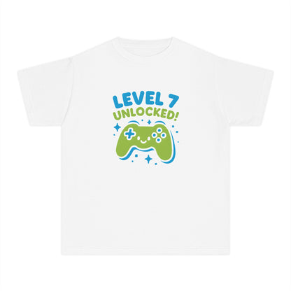 Level 7 Unlocked – Kids Relaxed Fit T-Shirt