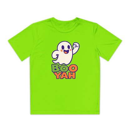 Youth Ghost Tee with Boo Yah Design