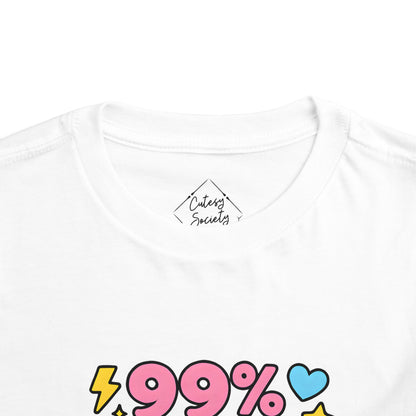99% Cute Toddler Tee
