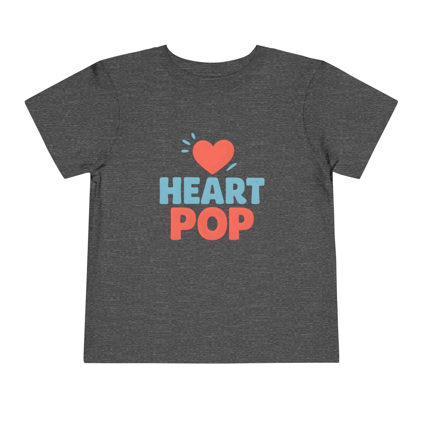 Heart Pop – Toddler Soft Cotton T-Shirt