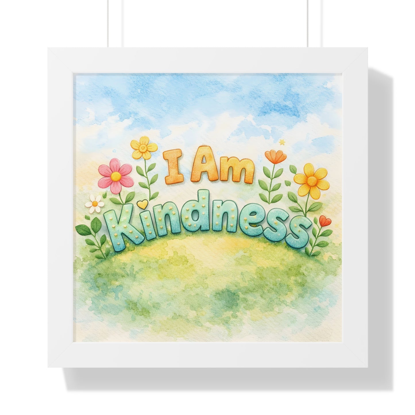 I Am Kindness – Framed Poster