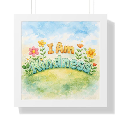 I Am Kindness – Framed Poster