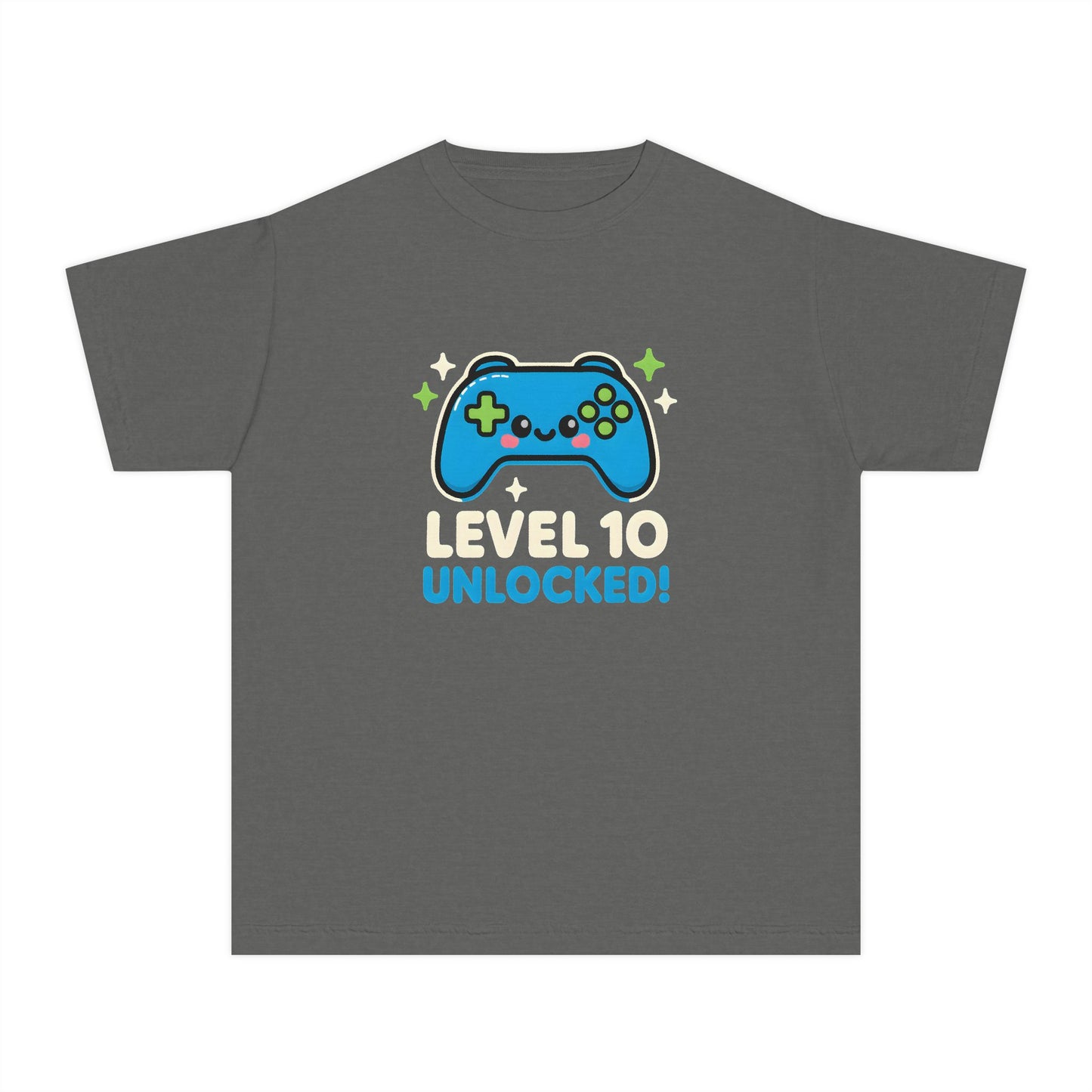 Level 10 Unlocked – Kids Relaxed Fit T-Shirt