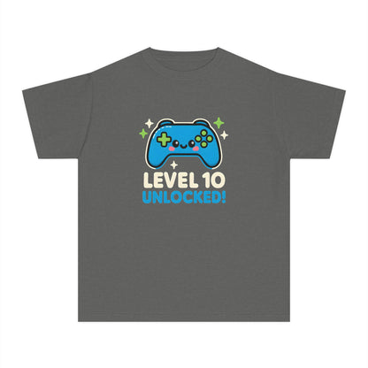 Level 10 Unlocked – Kids Relaxed Fit T-Shirt