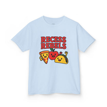 'Recess Rebels' Pizza & Taco Kids Tee