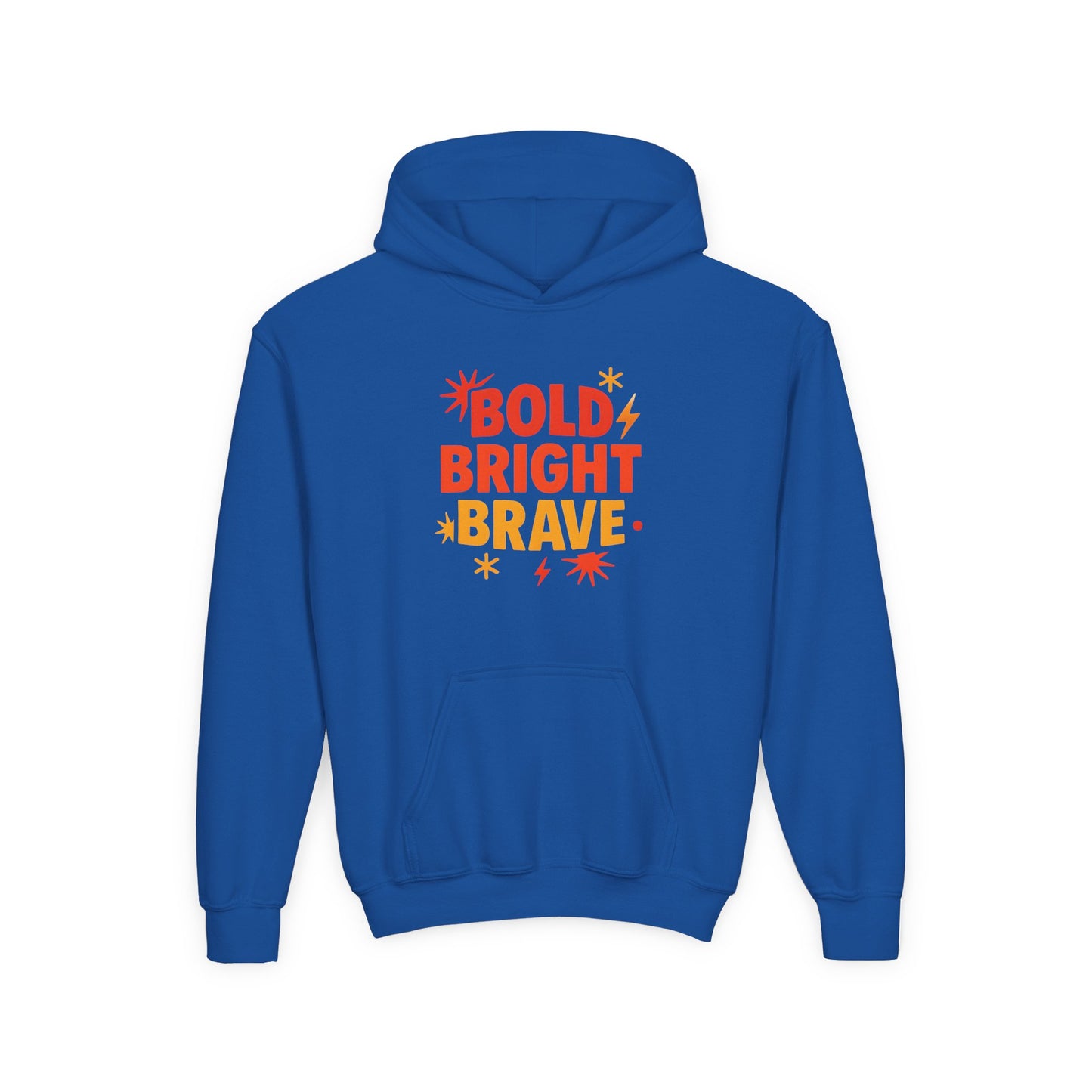 Youth Bold Bright Brave Hoodie