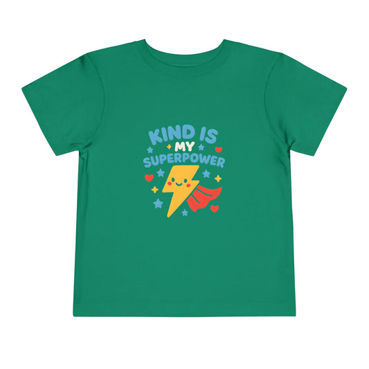 Kind is My Superpower Toddler Tee