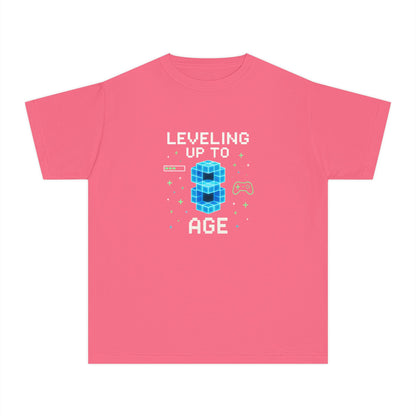 Leveling Up to Age 8 – Kids Relaxed Fit T-Shirt