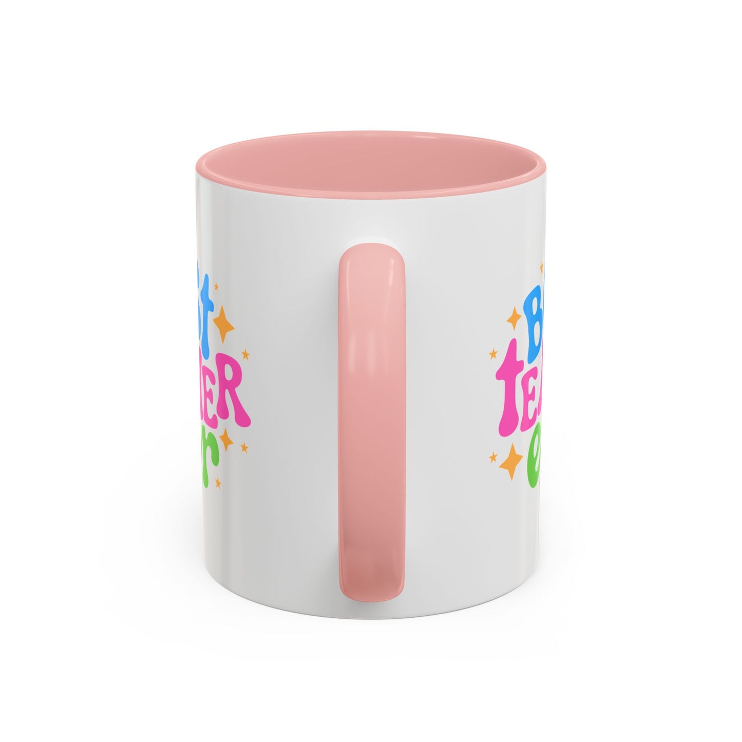 Best Teacher Ever Accent Coffee Mug - Perfect Gift for Educators | 11oz & 15oz