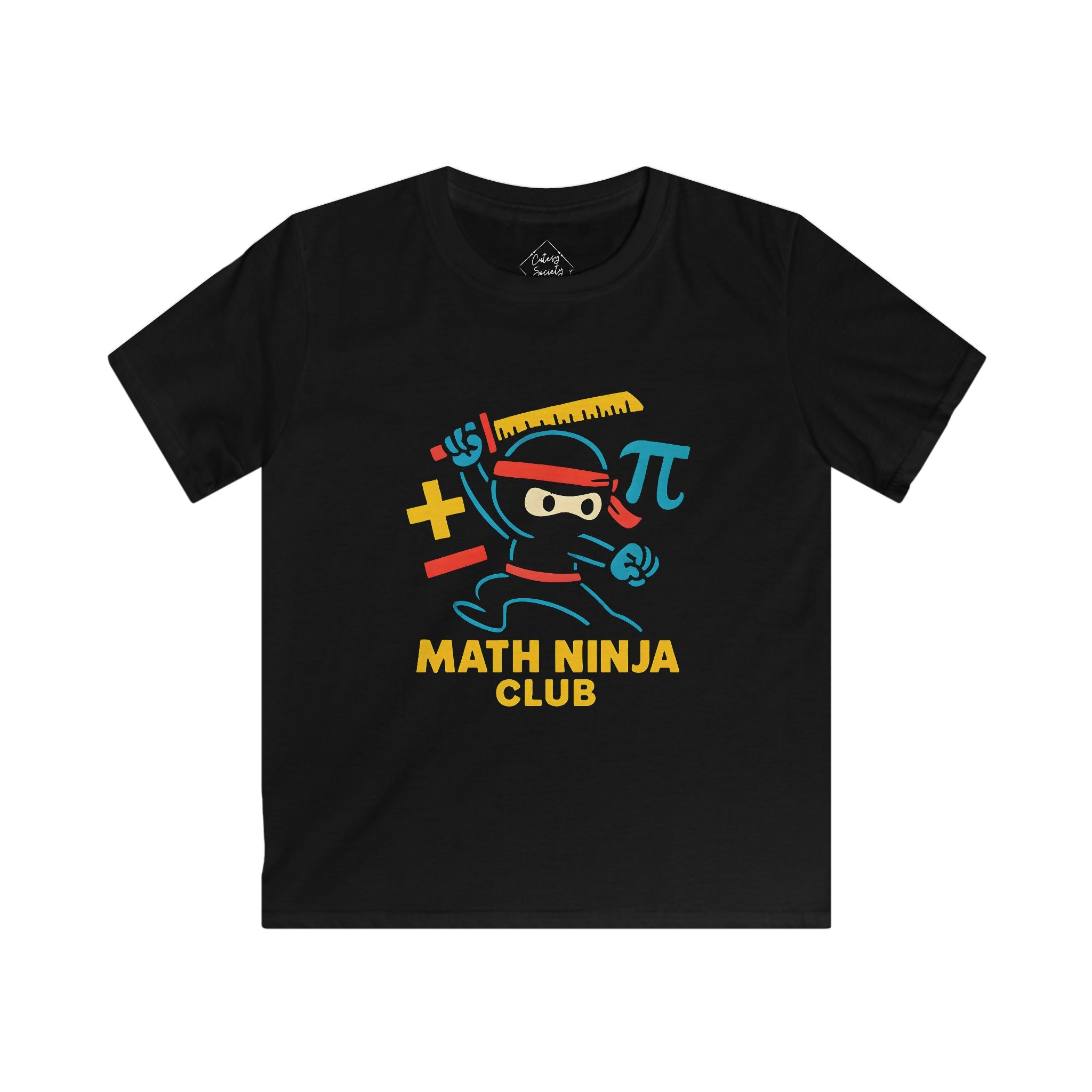 Math Ninja Club Kids Tee – Cutesy Society