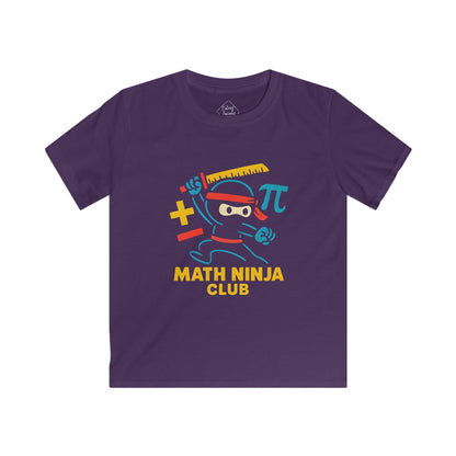 Math Ninja Club Kids Tee