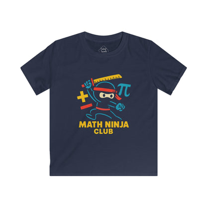 Math Ninja Club Kids Tee