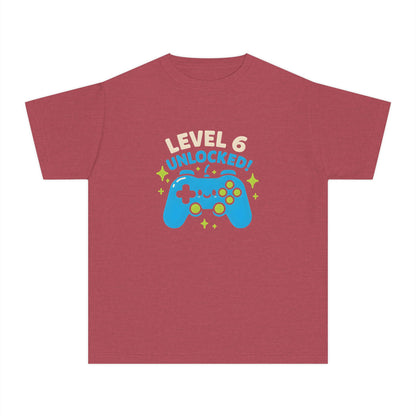 Level 6 Unlocked – Kids Relaxed Fit T-Shirt